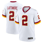 Marshon Lattimore Washington Commanders Game Super Bowl Era Jersey - White - Nike