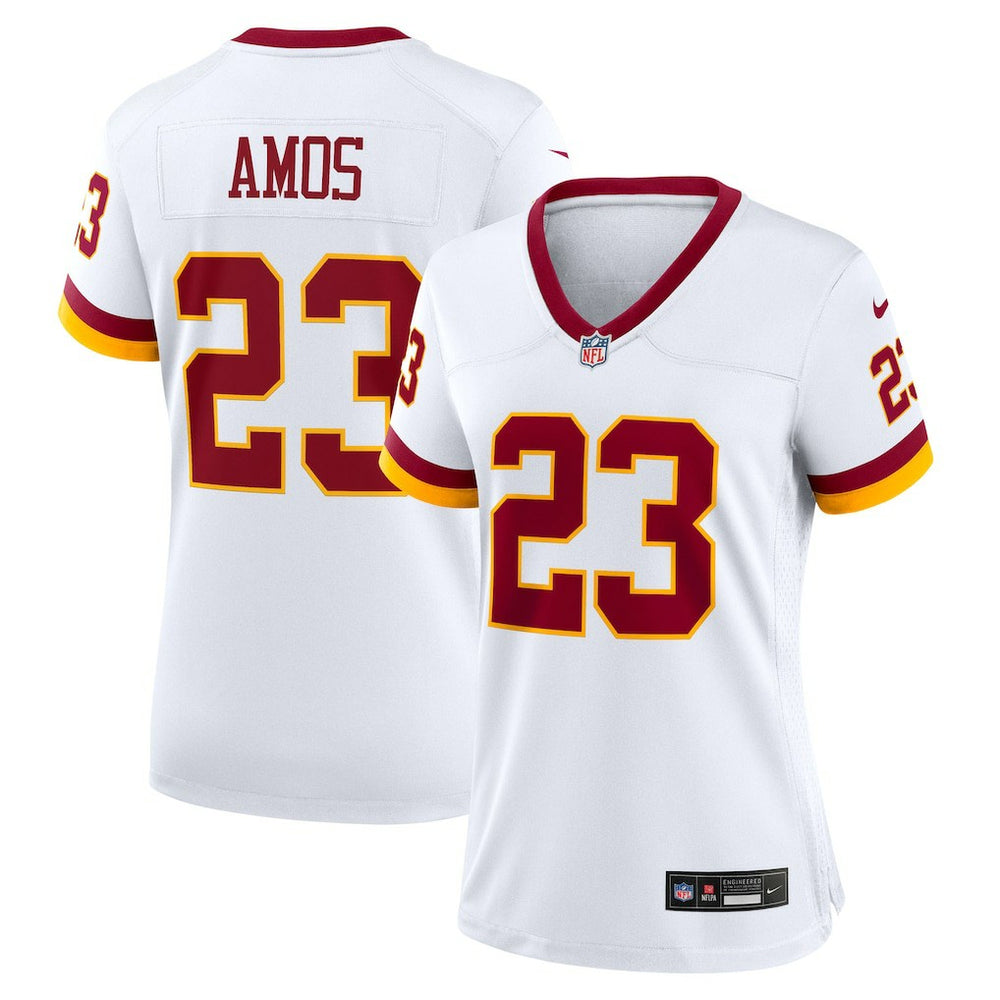 Trey Amos Washington Commanders Women's Game Super Bowl Era Jersey - White - Nike