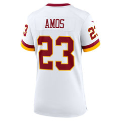 Trey Amos Washington Commanders Women's Game Super Bowl Era Jersey - White - Nike