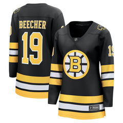 John Beecher Boston Bruins Fanatics Women's Home Breakaway Player Jersey - Black | Fanatics sale