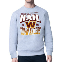 Washington Commanders Starter Comic Style Sweatshirt - Gray - NFL