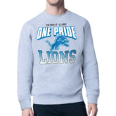 Detroit Lions Starter Comic Style Sweatshirt - Gray - NFL