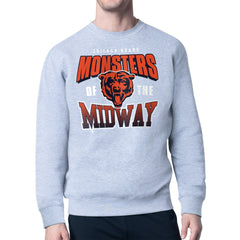 Chicago Bears Starter Comic Style Sweatshirt - Gray - NFL
