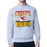 Kansas City Chiefs Starter Comic Style Sweatshirt - Gray - NFL