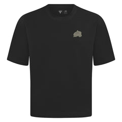 Colorado Avalanche Levelwear Copper Oversized Luxe Signature Knit T-Shirt - Black | NHL near me