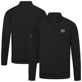 Columbus Blue Jackets Levelwear Copper Upright Quarter-Zip Pullover - Black | NHL sale