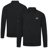 Colorado Avalanche Levelwear Copper Upright Quarter-Zip Pullover - Black | NHL Lifestyle