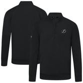 Tampa Bay Lightning Levelwear Copper Upright Quarter-Zip Pullover - Black | NHL sale