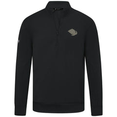 Utah Mammoth Levelwear Copper Upright Quarter-Zip Pullover - Black | NHL Clearance