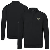 Washington Capitals Levelwear Copper Upright Quarter-Zip Pullover - Black | NHL on sale