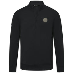 Edmonton Oilers Levelwear Copper Upright Quarter-Zip Pullover - Black | NHL sale