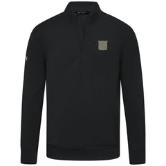 New York Rangers Levelwear Copper Upright Quarter-Zip Pullover - Black | NHL discount