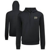 Philadelphia Flyers Levelwear Technic Quarter-Zip Pullover Hoodie - Black | NHL discount