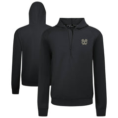 Chicago Blackhawks Levelwear Technic Quarter-Zip Pullover Hoodie - Black | NHL discount