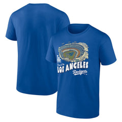 Los Angeles Dodgers Royal Home Stadium T-Shirt Discount