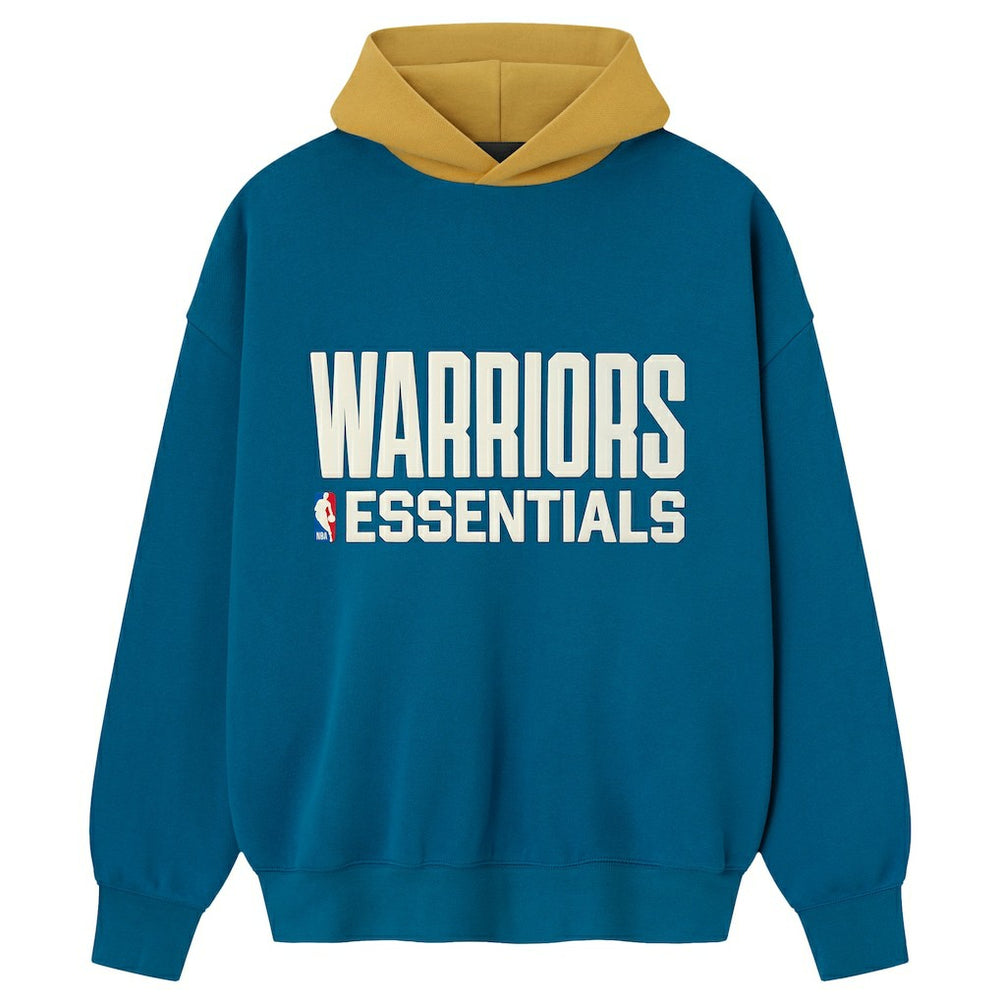Golden State Warriors Fear of God x NBA Unisex Sport Hoodie Royal/Gold