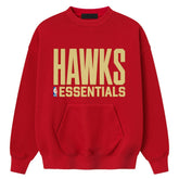 Atlanta Hawks Fear of God x NBA Unisex Sport Sweatshirt Red