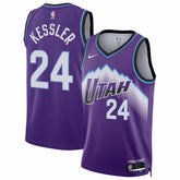 Nike Walker Kessler Utah Jazz Unisex Swingman Jersey Icon Edition Purple