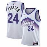 Nike Walker Kessler Utah Jazz Unisex Swingman Jersey Association Edition White
