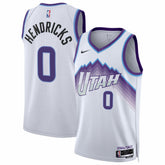 Nike Taylor Hendricks Utah Jazz Unisex Swingman Jersey Association Edition White