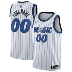 Nike Orlando Magic Unisex Swingman Custom Jersey Association Edition White