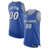 Nike Orlando Magic Authentic Custom Jersey Icon Edition Blue