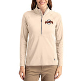 San Francisco Giants Cutter & Buck Women's Cooperstown Collection Adapt Eco Knit Stretch Half-Zip Pullover Discount