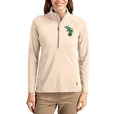 Athletics Cutter & Buck Women's Cooperstown Collection Adapt Eco Knit Stretch Half-Zip Pullover for sale