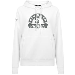 San Diego Padres Levelwear Women's Adorn Banner Arch Hoodie Discount