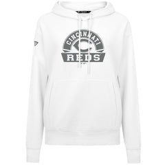 Cincinnati Reds Levelwear Women's Adorn Banner Arch Hoodie Discount
