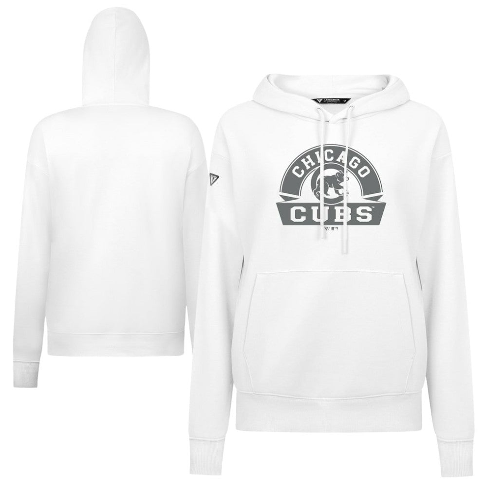 Chicago Cubs Levelwear Women's Adorn Banner Arch Hoodie Sale