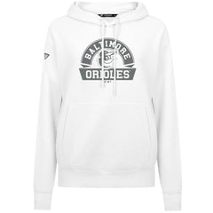 Baltimore Orioles Levelwear Women's Adorn Banner Arch Hoodie Outlet
