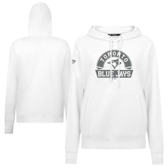 Toronto Blue Jays Levelwear Women's Adorn Banner Arch Hoodie Outlet