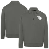 Cleveland Guardians Levelwear Women's Canmore Chenille Logo Quarter-Zip Top Outlet