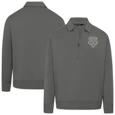 Minnesota Twins Levelwear Women's Canmore Chenille Logo Quarter-Zip Top Discount