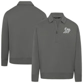 Athletics Levelwear Women's Canmore Chenille Logo Quarter-Zip Top for sale
