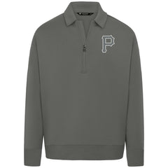 Pittsburgh Pirates Levelwear Women's Canmore Chenille Logo Quarter-Zip Top Near Me