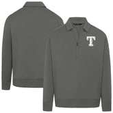 Texas Rangers Levelwear Women's Canmore Chenille Logo Quarter-Zip Top Outlet