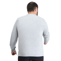 Brooklyn Nets G-III Sports by Carl Banks Adaptive Printed Mesh Effect Long Sleeve T-Shirt Gray