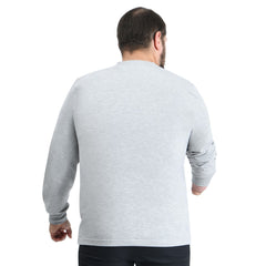 San Antonio Spurs G-III Sports by Carl Banks Adaptive Printed Mesh Effect Long Sleeve T-Shirt Gray