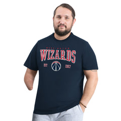 Washington Wizards G-III Sports by Carl Banks Adaptive Classic Team Spirit Short Sleeve T-Shirt Navy
