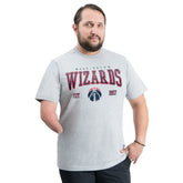 Washington Wizards G-III Sports by Carl Banks Adaptive Classic Team Spirit Short Sleeve T-Shirt Gray