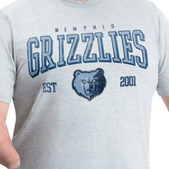 Memphis Grizzlies G-III Sports by Carl Banks Adaptive Classic Team Spirit Short Sleeve T-Shirt Gray