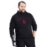Houston Rockets G-III Sports by Carl Banks Adaptive Team Arc Fleece Hoodie Black