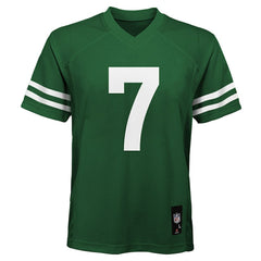 Justin Fields New York Jets Youth Replica Player Jersey - Legacy Green - Nike