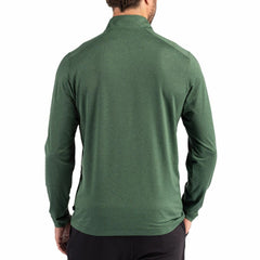 Green Bay Packers Cutter & Buck Coastline Epic Comfort Recycled Quarter-Zip Pullover - Green - NFL