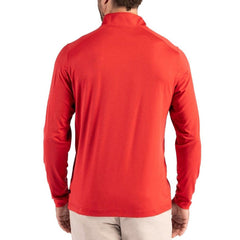 Kansas City Chiefs Cutter & Buck Coastline Epic Comfort Recycled Quarter-Zip Pullover - Red - NFL