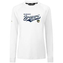 Milwaukee Brewers Levelwear Women's Slender Glide T-Shirt Outlet