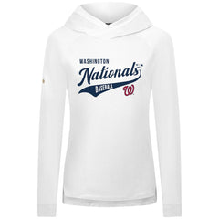 Washington Nationals Levelwear Women's Slender Glide Raglan Hoodie Discount