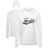 Pittsburgh Pirates Levelwear Women's Slender Glide Raglan Hoodie Near Me